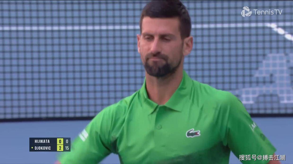 9ace+首盘送蛋！德约科维奇打疯了，两盘横扫晋级32强，剑指100冠